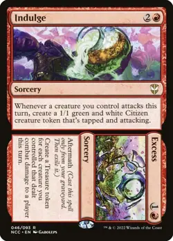 Indulge Excess - Promo Pack: Streets of New Capenna (PPSNC) (FOIL) NM - Image 1