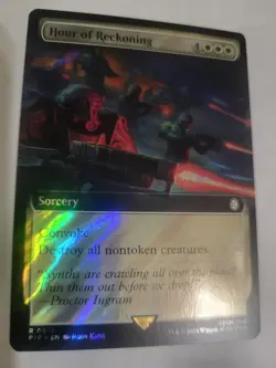 MTG HOUR OF RECKONING FOIL SURGE BOARDERLESS FREE SHIPPING MINT!!! - Image 1