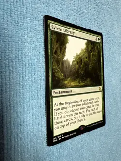 Magic the Gathering MTG Sylvan Library (187) Eternal Masters LP - Image 2