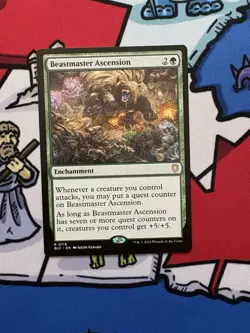 Beastmaster Ascension x1 Mtg Bloomburrow Commander - Image 1