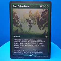 Ezuri's Predation (Foil Etched) Commander Masters Foil - Image 1