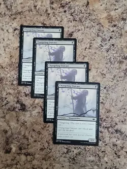 MTG Modern Horizons 1 Changeling Outcast x 4 4x Playset Magic MH1 NM Unplayed - Image 2