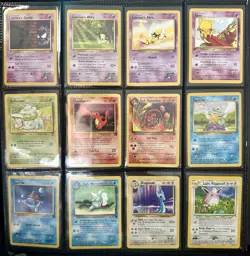 Pokemon Card Vintage Lot 44 cards NM, MP, LP Various WOTC Sets C/UC Non Holo - Image 2