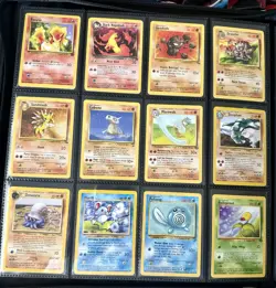 Pokemon Card Vintage Lot 44 cards NM, MP, LP Various WOTC Sets C/UC Non Holo - Image 3