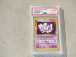 1999 POKEMON GAME MEWTWO MOVIE PROMO CARD #3 POKEMON PSA 10 - Image 3