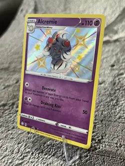 Pokemon Shining Fates * Shiny Vault Alcremie * Rare Holo SV058/SV122 * 2021 - Image 3