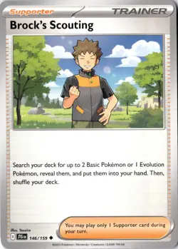 4x Brock's Scouting Playset 146/159 NM Pokemon TCG FAST SHIPPING - Image 2