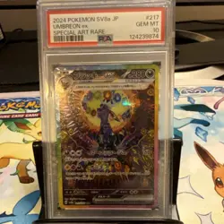 Pokemon Umbreon ex 217/187 Sv8a Special Art Rare Holo Japanese PSA 10 - Image 1