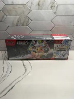 Pokemon Prismatic Surprise Box And Booster Bundle Sams Club Factory Sealed 💎💎 - Image 1