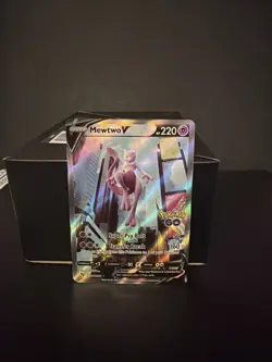 Mewtwo V (Alternate Full Art) 072/078 Pokemon GO Holo - Image 1