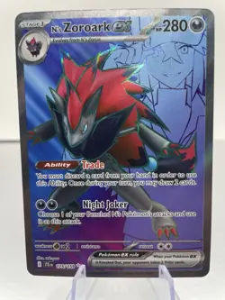 N's Zoroark Ex - 175/159 - Pokemon Journey Together - Full Art Ultra Rare - NM - Image 1