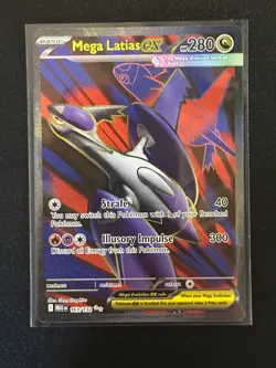 2025 Pokemon Mega Evolution Latias ex Ultra Rare #163/132 - Image 1