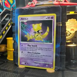 Abra Mysterious Treasures Pokemon TCG 69/123 Diamond & Pearl Common - Image 2