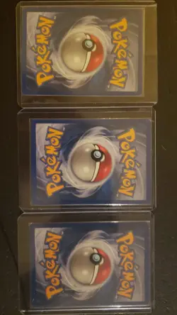 Pokemon Legendary Collection Reverse Holo Tauros Slowpoke Beedrill LP Lot of 3 - Image 2