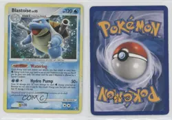 Blastoise Holo Pokemon Diamond & Pearl Secret Wonders #2 2007 - Image 3