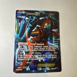 Pokemon Deoxys EX 111/116 Plasma Freeze Ultra Rare Full Art Holo 170HP - Image 1
