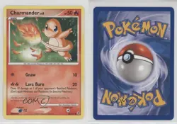 Charmander Pokemon Diamond & Pearl Secret Wonders #82 2007 - Image 3