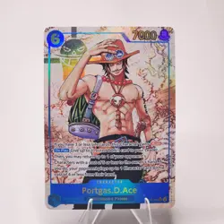 One Piece Portgas D Ace SEC Parallel OP13-119 Carrying On His Will English - Image 1