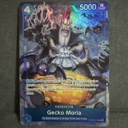 Gecko Moria - One Piece TCG ST03-004 Seven Warlords of Sea Set English Alt Promo - Image 1