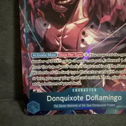 Donquixote Doflamingo (Seven Warlords of the Sea) OP07-048 One Piece Alt Art - Image 4