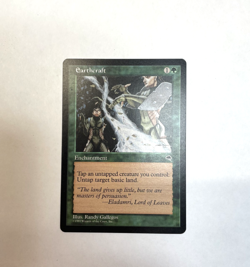 MTG Earthcraft Tempest NM Regular Rare Magic The Gathering Card - Image 3