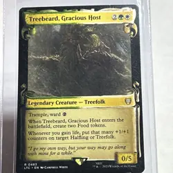 Treebeard, Gracious Host - 73 - NM - Commander: The Lord of the Rings - MTG - Image 1