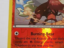 Entei Reverse Holo 14/98 XY Ancient Origins Pokemon - Image 3