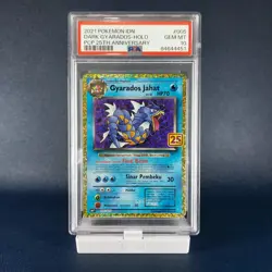 Dark Gyarados 25th Anniversary PSA 10 005/025 PROMO Pokemon Indonesia - Image 1