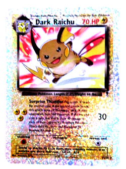 Pokemon Dark Raichu s3/s4 Jumbo Oversized Box Topper HP - Image 2
