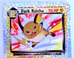 Pokemon Dark Raichu s3/s4 Jumbo Oversized Box Topper HP - Image 3