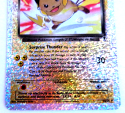 Pokemon Dark Raichu s3/s4 Jumbo Oversized Box Topper HP - Image 4