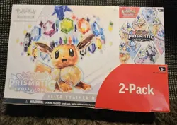 Pokemon Prismatic Evolutions 2 Pack ETB + Booster Bundle Elite Trainer Box - Image 1