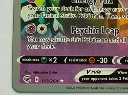 Mew V 113/264 Pokemon 2022 World Championships Deck - Image 4