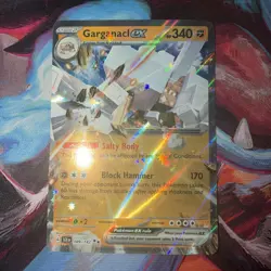 Garganacl ex 089/142 SV07: Stellar Crown NM Pokemon Card TCG - Image 1