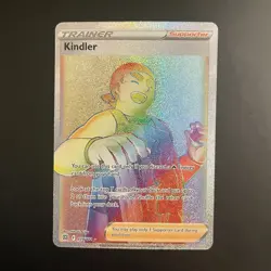 Pokemon Kindler 179/172 Swsh09 Brilliant Stars Trainer Holo Secret Rare TCG - Image 1