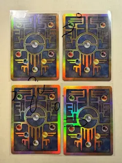 Pokemon Ancient Mew 2000 Movie Promo Holo Cards (**Damaged**) - Image 2