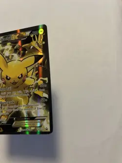 Pokemon Generations Pikachu EX XY 124 Full Art Holo Black Star Promo - Image 3