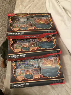 Pokemon TCG Charizard Ex Special Edition Factory SEALED Bundle 3 Boxes - Image 2