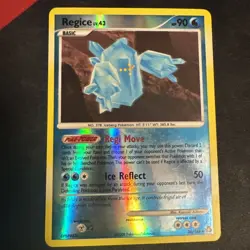 2008 Pokemon Legends Awakened Reverse Holo Regice 36/146 - Image 1