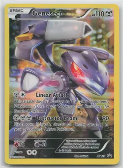 Pokemon Genesect TCG XY119 Black Star Promo Holo Foil Full Art Card #XY119 - Image 1