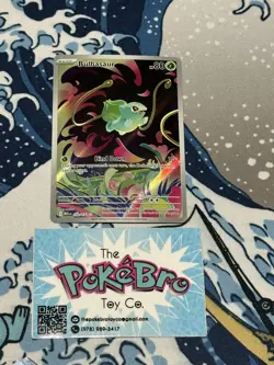 2025 POKEMON TCG MEGA EVOLUTION ILLUSTRATION BULBASAUR 133/132 BASIC RARE MINT - Image 1