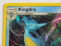 Kingdra 31/147 Holo Sun & Moon Burning Shadows Pokemon - Image 2