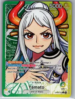 Yamato (Alt Art) OP06-022 English Wings of the Captain - One Piece Card - NM - Image 1