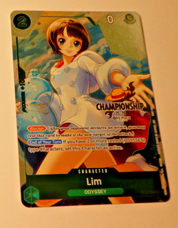 One Piece English Card Game Holo Championship Carte Lim P-079 Alt Mint - Image 1