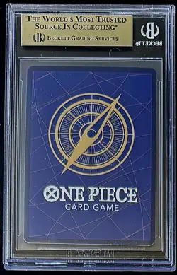 BGS 9.5 One Piece OP08-118 SEC Silvers Rayleigh - English - Two Legends - Graded - Image 2