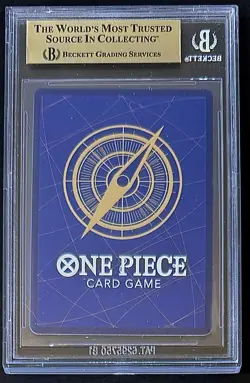 BGS 9.5 One Piece OP01-070 SR Dracule Mihawke - English - PRB01 - Graded - Image 2