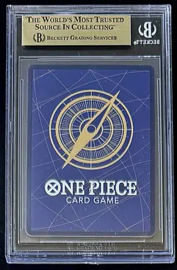 BGS 9.5 One Piece OP08-106 SR Nami - English - Two Legends - Graded - TCG - Image 2