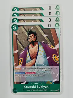 One Piece - 4x EB04-014 Kozuki Sukiyaki - Common - Image 1
