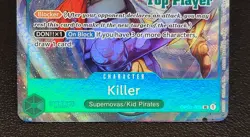 One Piece CS 2023 Killer Championship Top Player OP01-039 UC Near Mint NM - Image 4