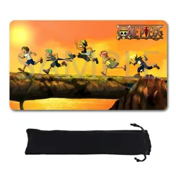 One Piece Playmat + Free Storage Bag Non-Slip Rubber 24x14 in +122HZWzone (11) - Image 1
